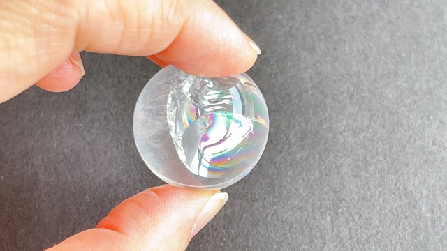 レインボークリスタル20g ✧ アイリスクォーツ・スフィア ✧ Rainbow Crystal / Iris Quartz Sphere