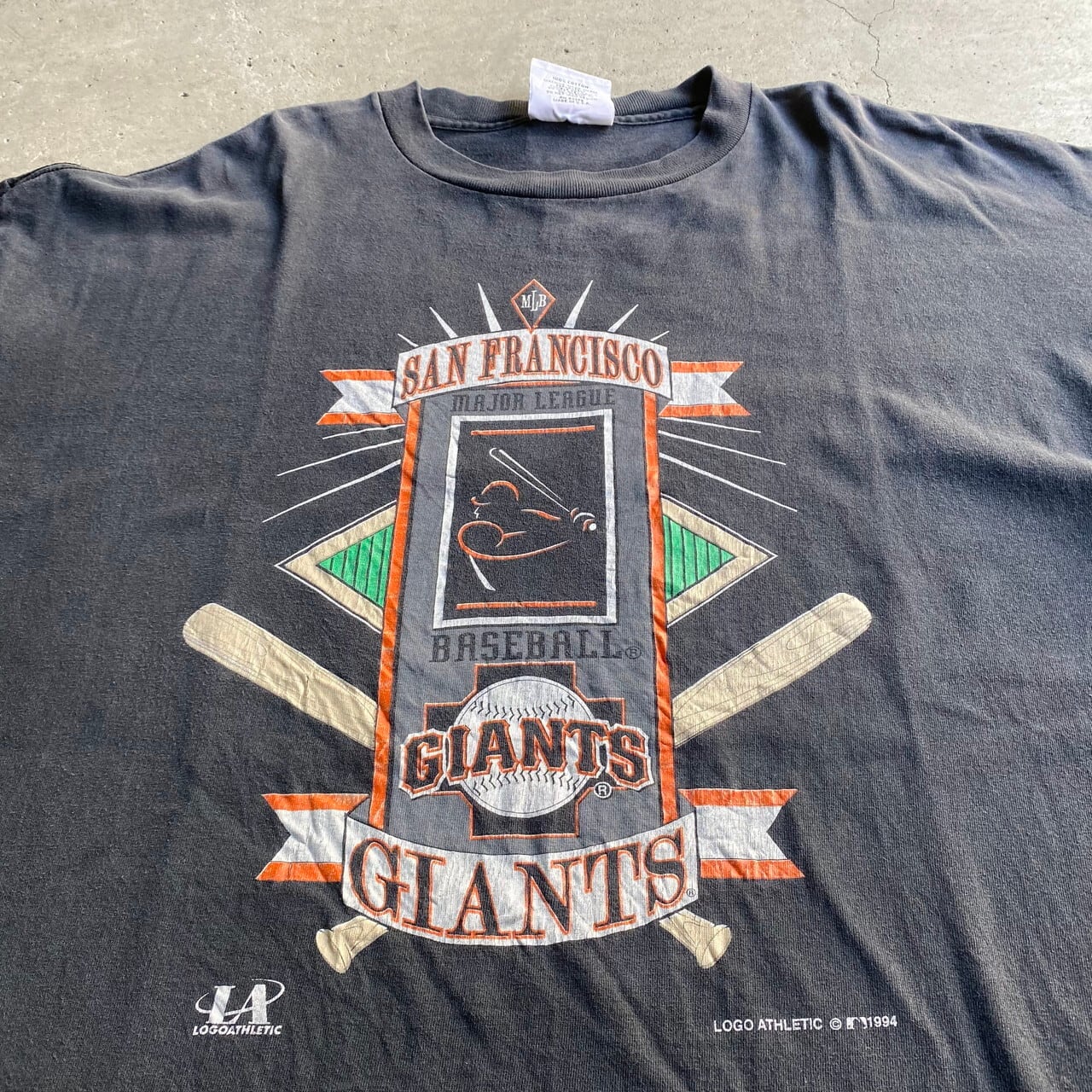 ビッグサイズ USA製 90年代 MLB サンフランシスコ・ジャイアンツ プリントTシャツ メンズXL 古着 チーム系 90s ヴィンテージ  ビンテージSan Francisco Giants ブラック 黒【Tシャツ】【P2000】【CS2312-AL2】 | cave  古着屋【公式】古着通販サイト