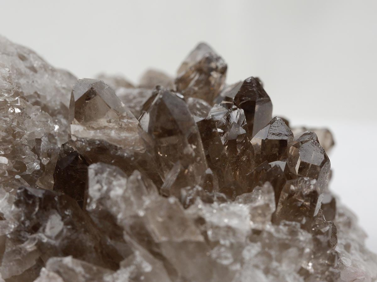 スモーキークォーツ クラスター ブラジル産 スモーキークォーツ 煙水晶
