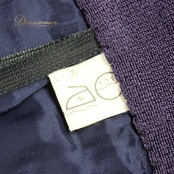 【美品 社交ダンス衣装】スカート レッスンウェア 練習着 パーティー 紫 パープル 濃い紫 無地 シンプル 上品 気品 シック