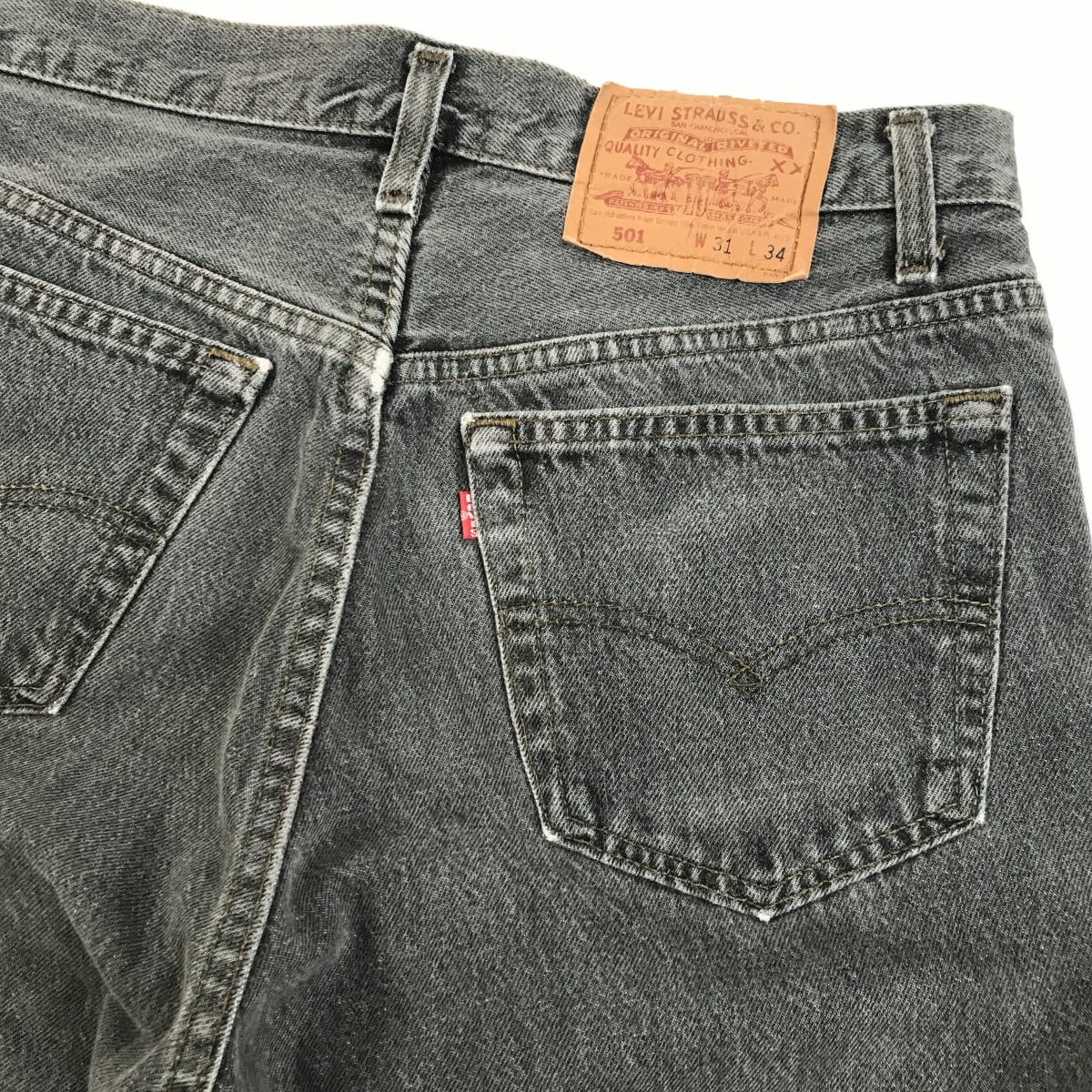 LEVI'S リーバイス 90年代 USA製 501- 0656 刻印 520 先染め ブラック