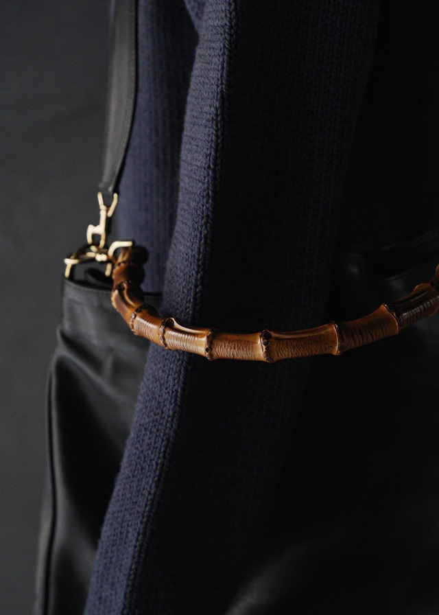90’s-00’s GUCCI bamboo handle 2 way bag