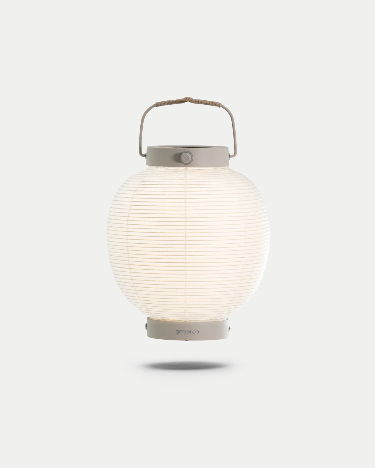 CHOCHIN × SOLAR LED LIGHT“ ANCOH ” / GREIGE