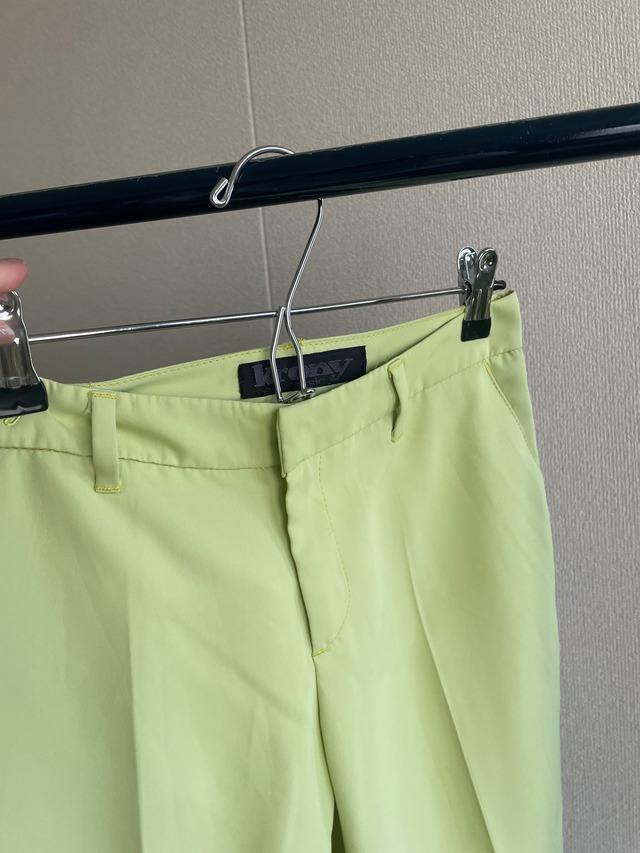Made in Spain  Krony lime slacks