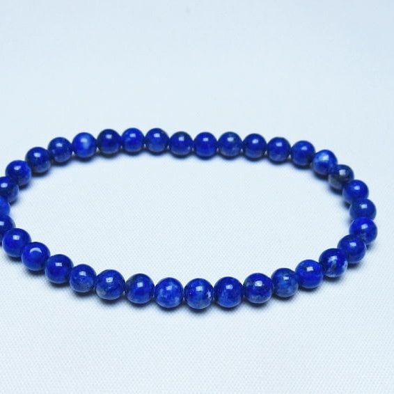 ラピスラズリ ブレスレット 5mm 一点物 メール便可 [M便 1/10] 111-48345