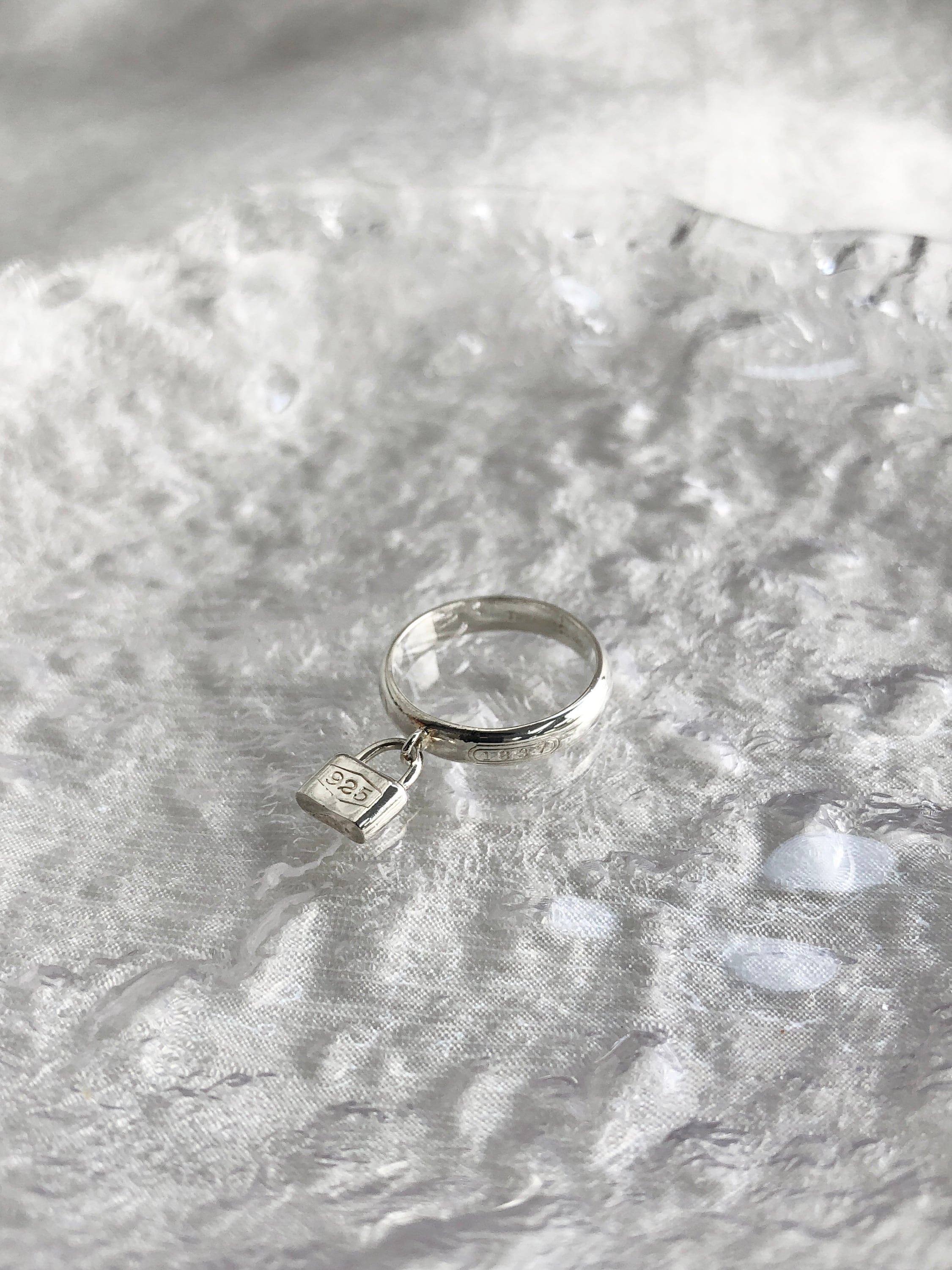 Tiffany & Co. ティファニー 指輪 13号 シルバー ナロー 925 リング カデナ vintage ヴィンテージ オールド gf85wk