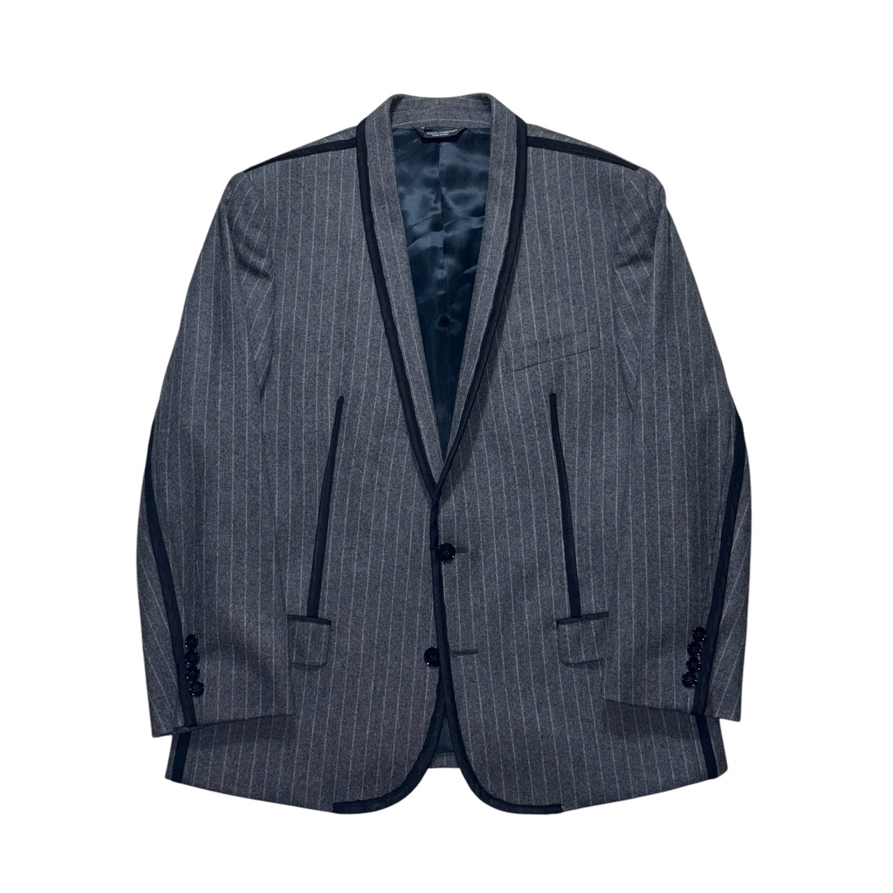 DOLCE&GABBANA piping tailored jacket