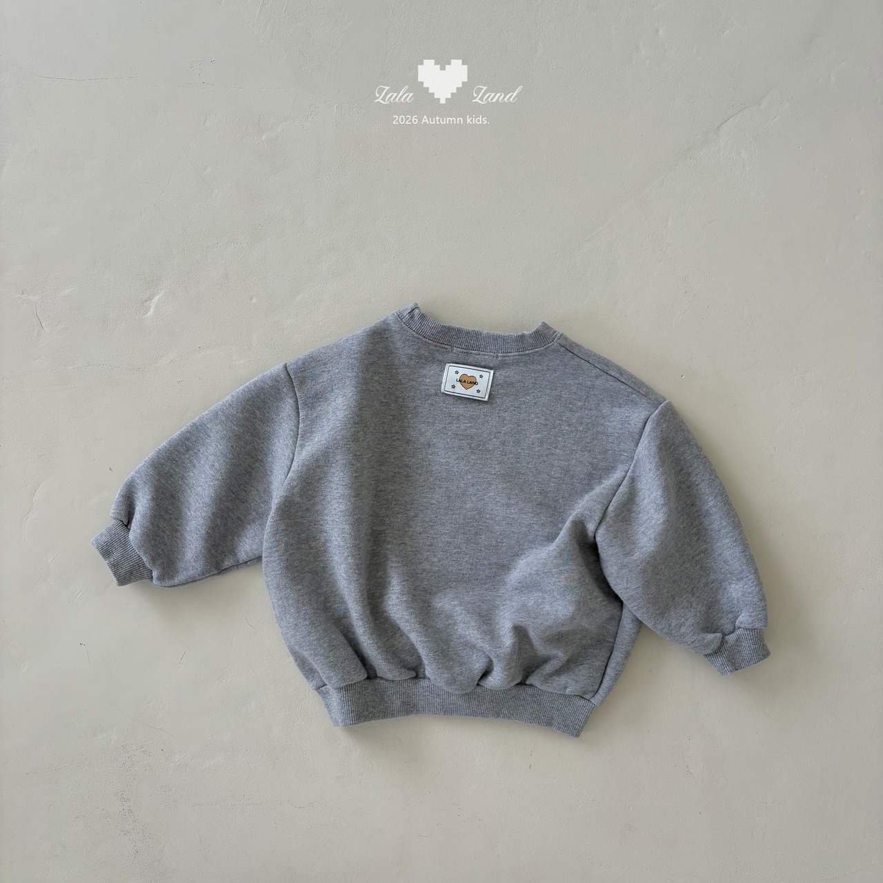 韓国子供服 / LALALAND / 26Autumn / ダンシング キャット スウェット / 秋服 / キッズ *XS~XL*