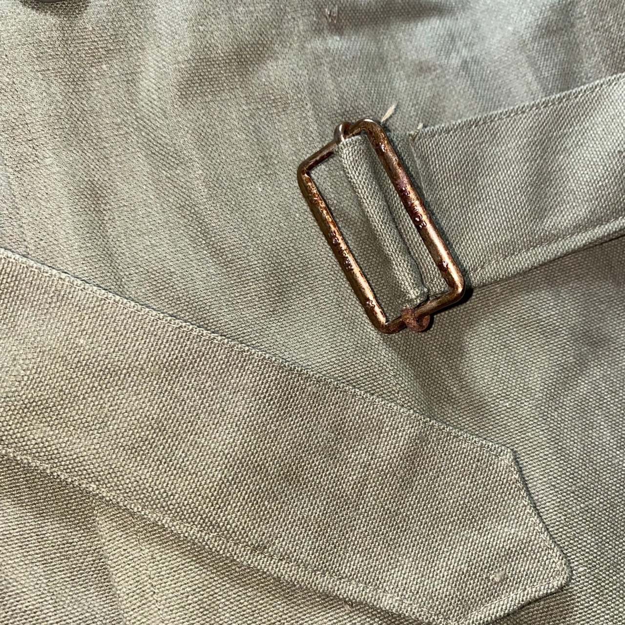 vintage 1940’s~ French Army “M38” motorcycle coat