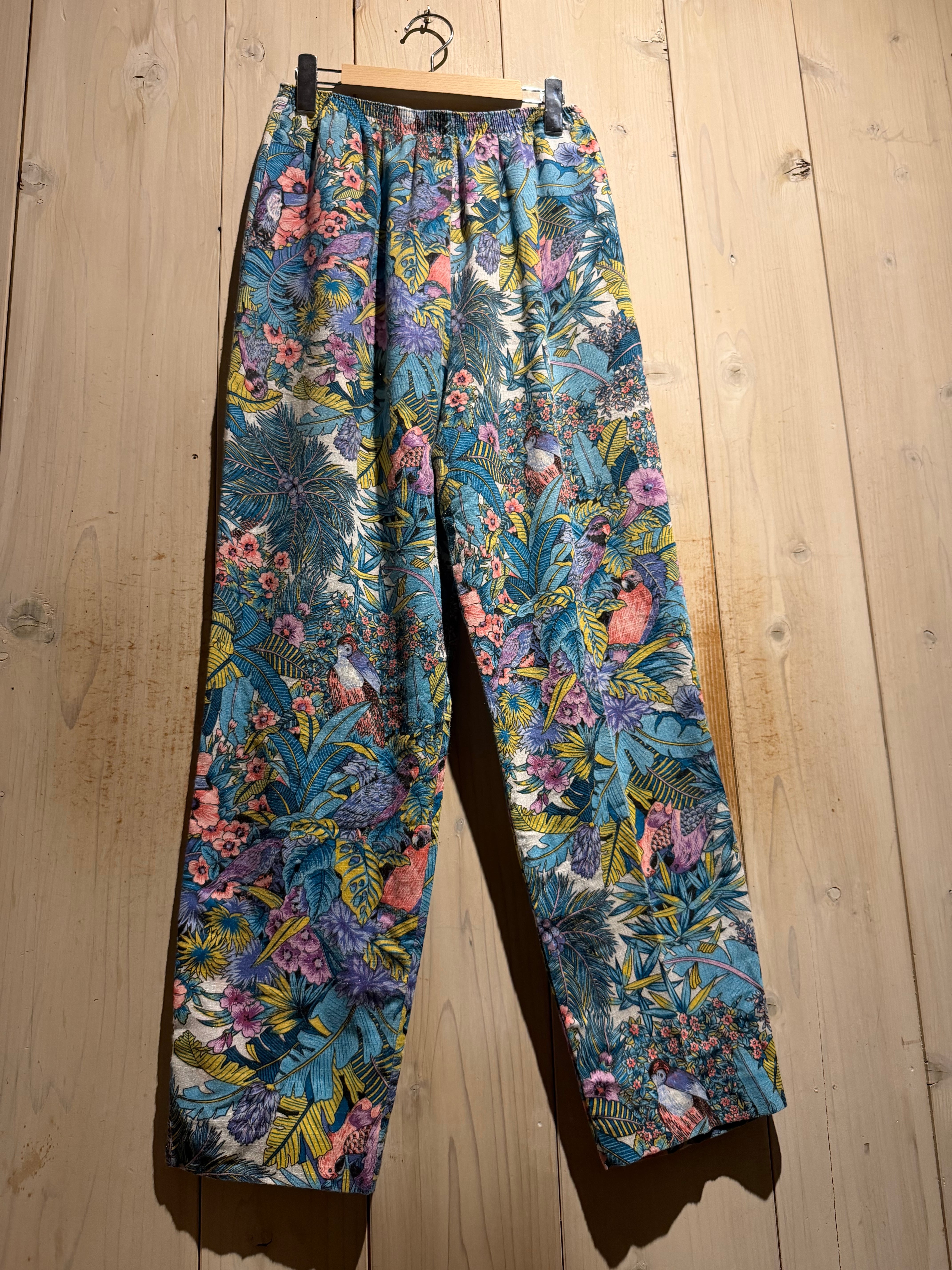 パンツ CAK a.k.a.C.a.k.a vintage】Aloha Pattern Vintage Wide Easy Pants