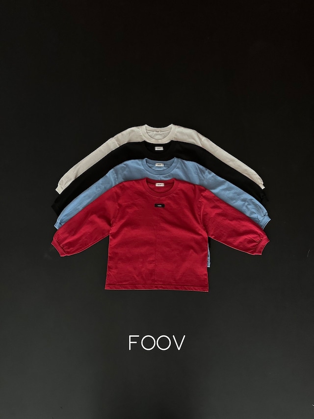 【取寄】foov|paul basic tee|ポールベーシックTシャツ|S-JM|kids&jr|26 autumn