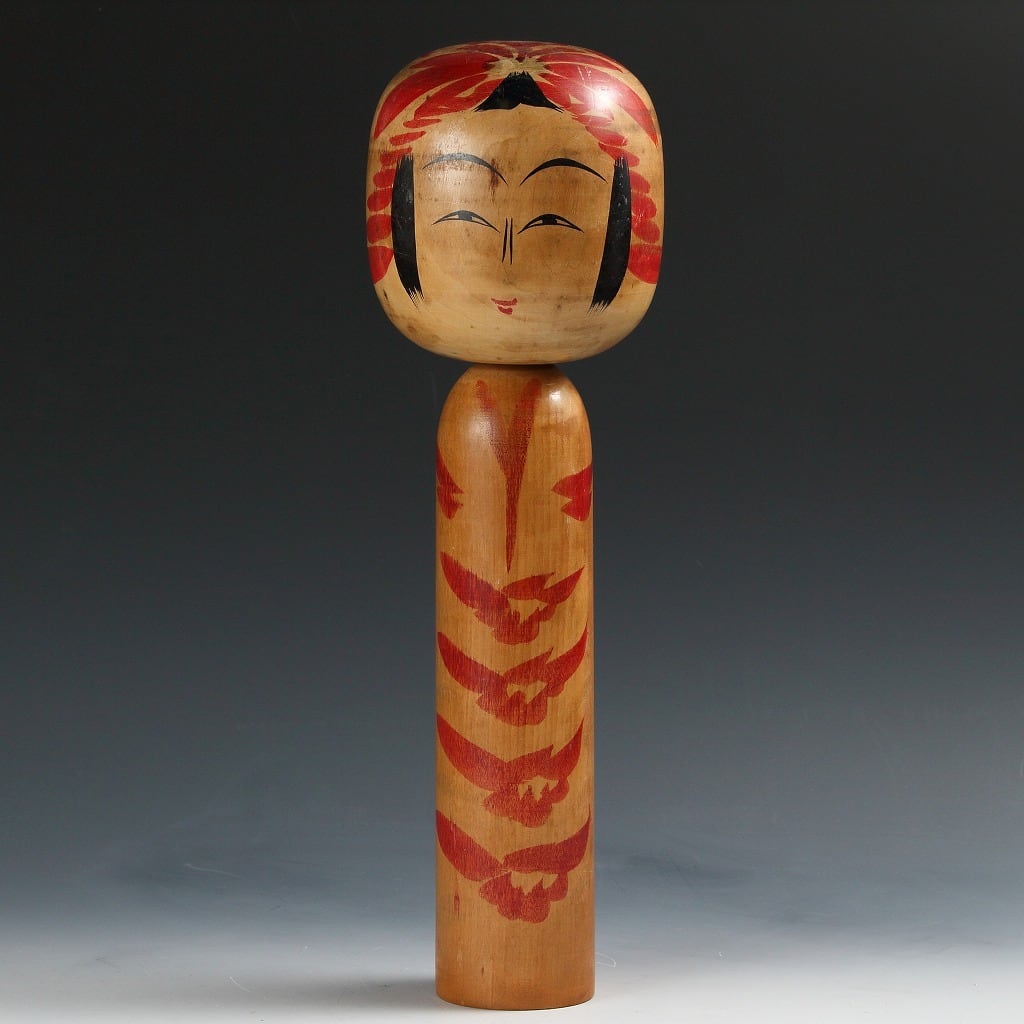 名工 佐藤英太郎｜SATO Eitaro(宮城, 1939- ) 遠刈田系伝統こけし 46