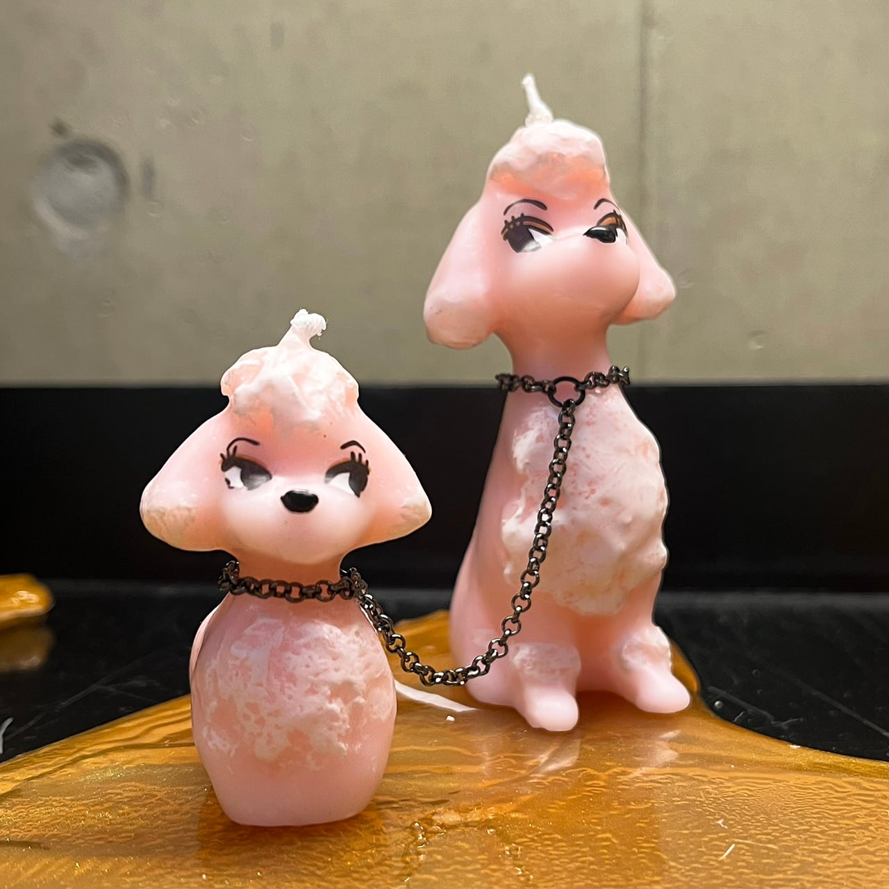 OLGA GOOSE CANDLE：PINK POODLE ピンクのプードル | ON SUNDAYS