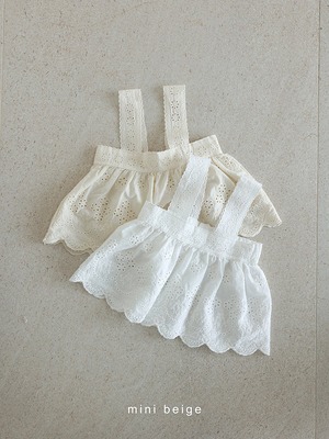 【予約】Lace apron tops (R0022)
