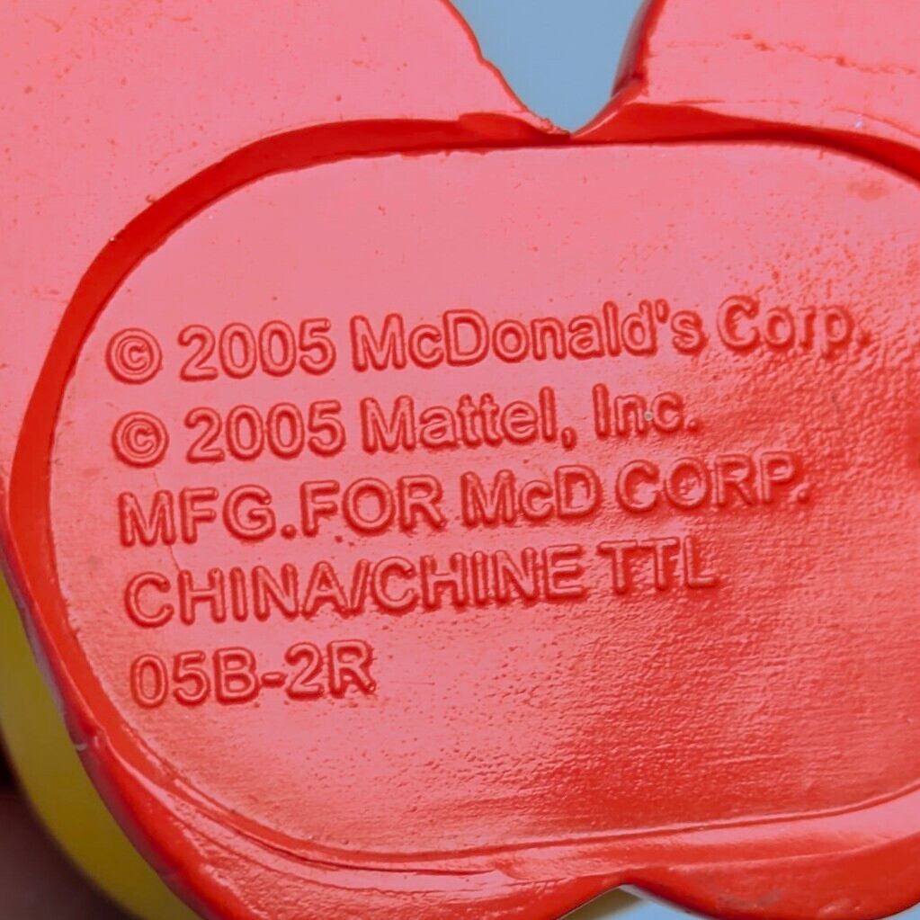 ☆ VINTAGE 2005 ☆【 McDonald's ( マクドナルド ) 】2005年マクドナルドミールトイ / 『 フィッシャープライス ロナルド / ドナルド ソフビトイ 』 ハッピーミール 〚アメリカン雑貨 アメトイ〛