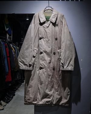 【add (C) vintage】“Rocco Barocco” Beautiful Fade Long Coat