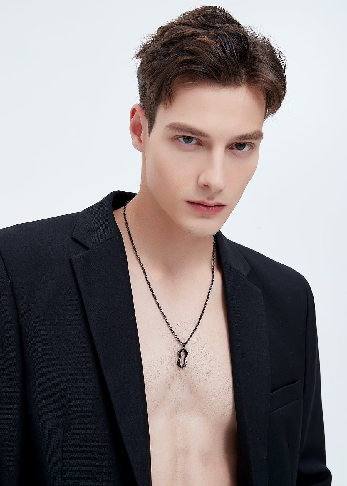 AD.17 ADNEW Symbol Necklace Silver＆Black | ADNEW【エディニュー】