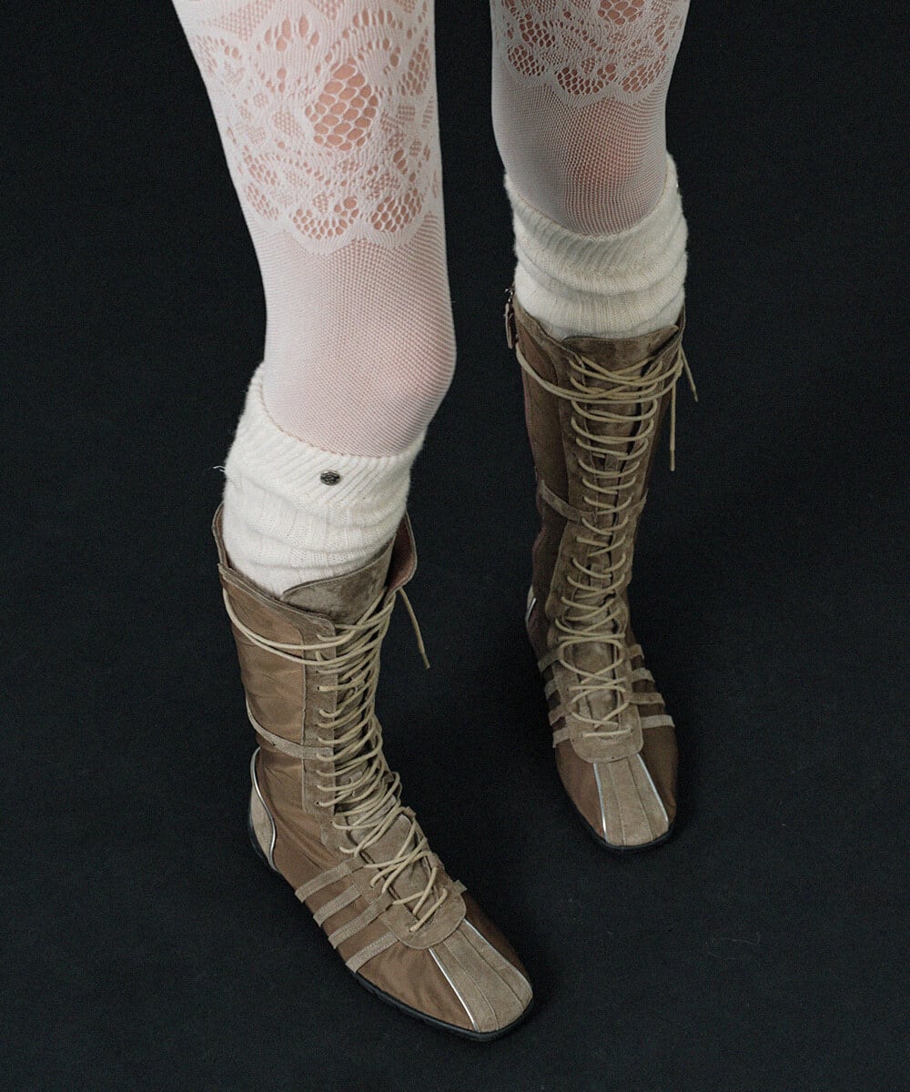 ROCKFISH WEATHERWEAR】BLISS LACEUP LONG BOOTS - 3 colors