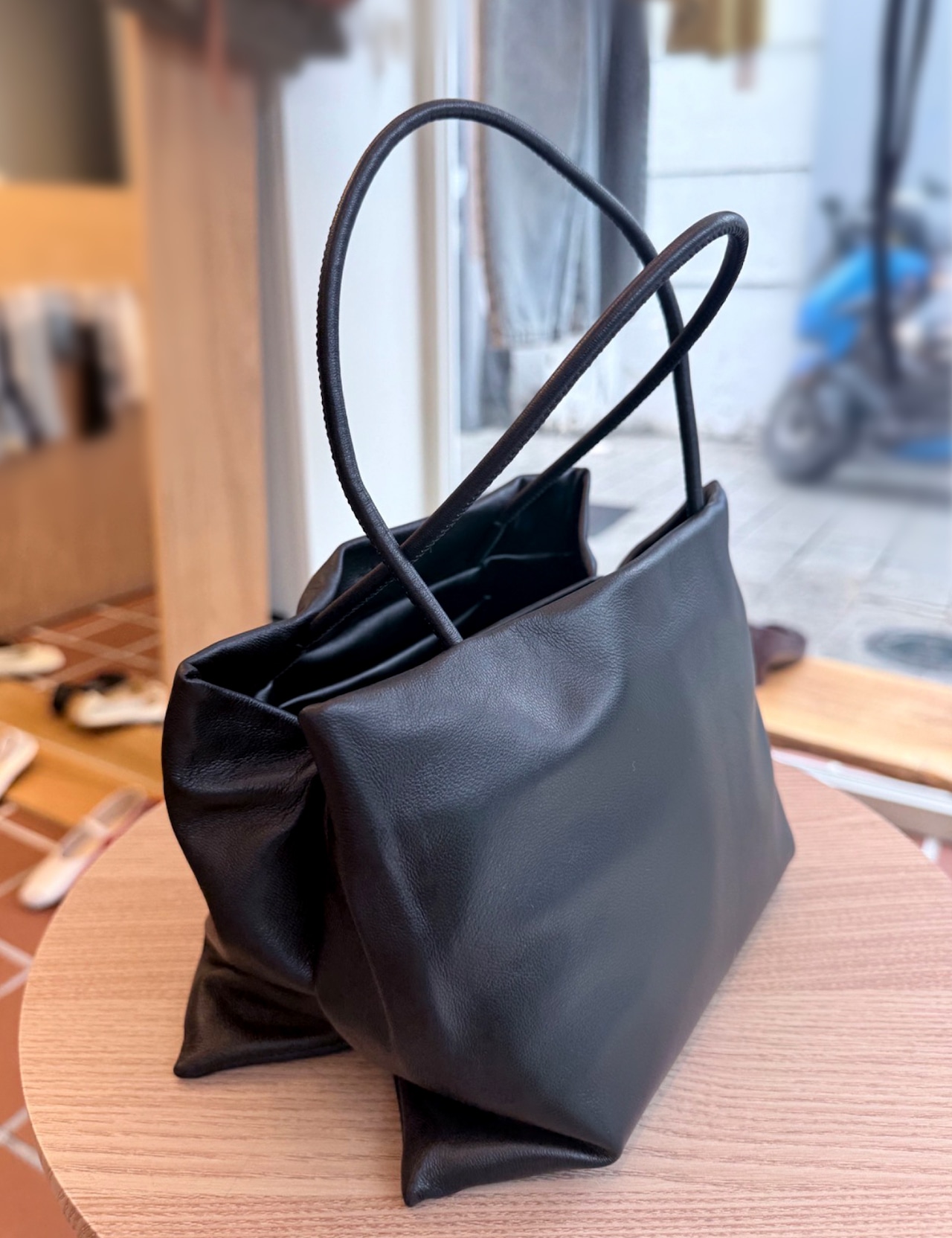 【新作5%OFF・3日間】100%Lambskin Twin Bag_2colors