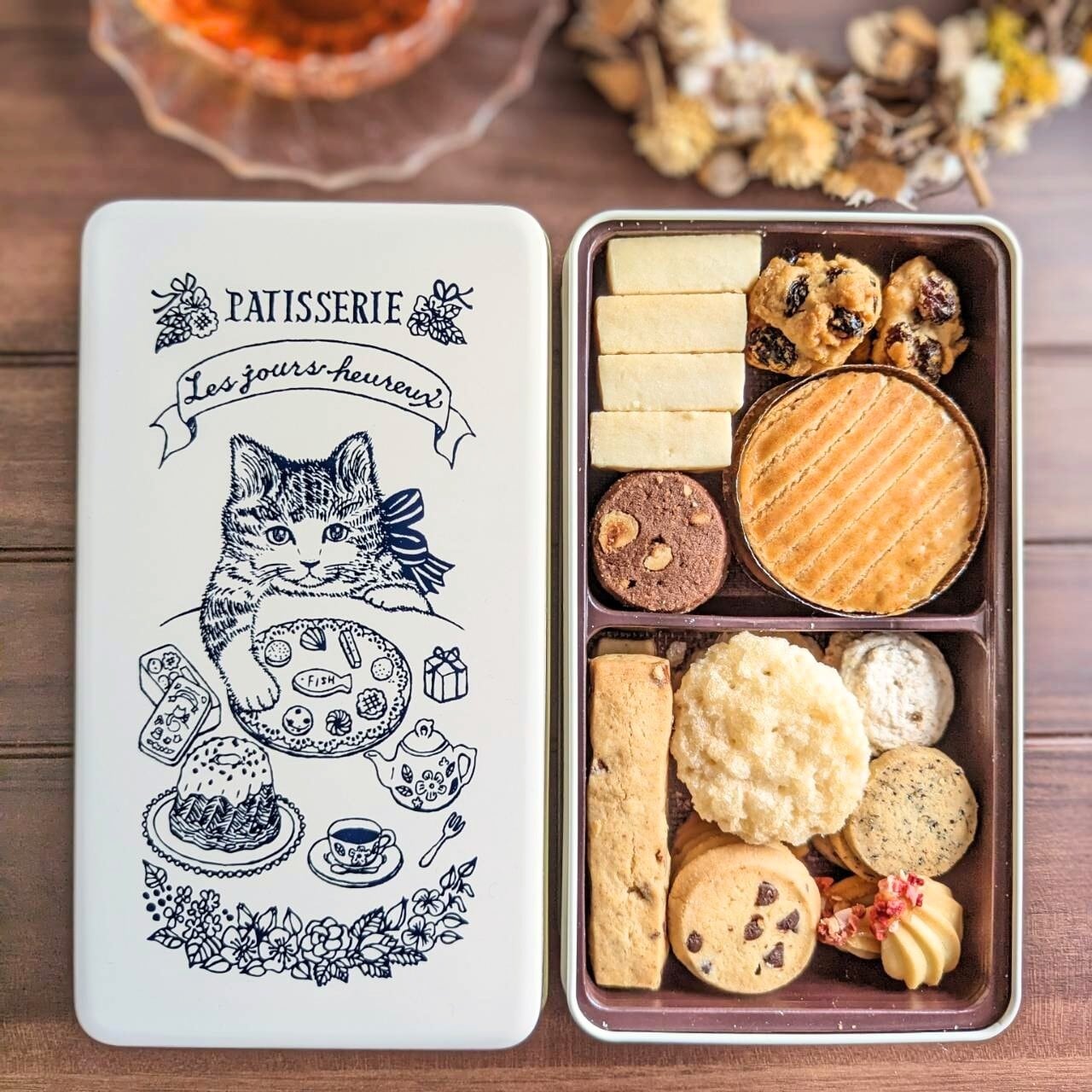 クッキーアソートねこ缶とねこBagのセット | Patisserie Les jours heureux