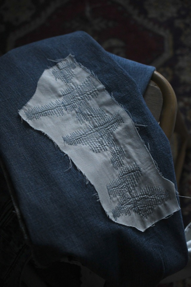OUTIL / PANTALON MAGLIOC (FADED BLUE REPAIR)
