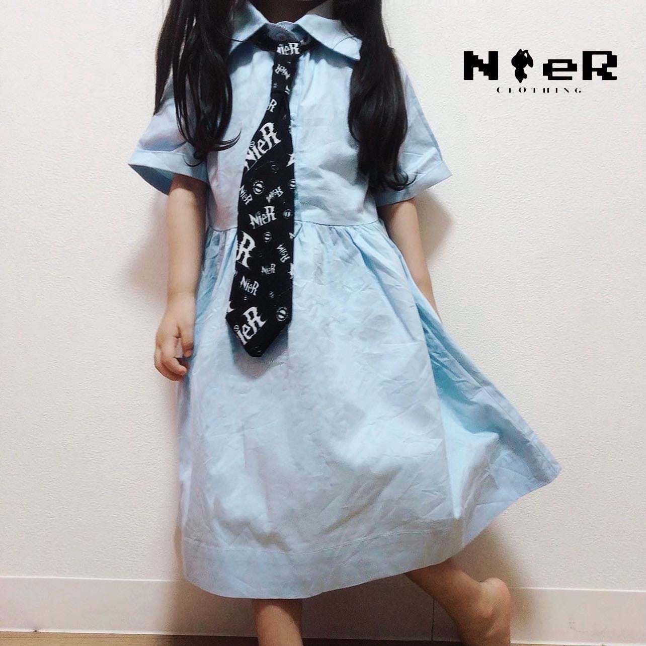 Kids ネクタイ付き シャツワンピース 90 1cm 50点限定商品 Nier