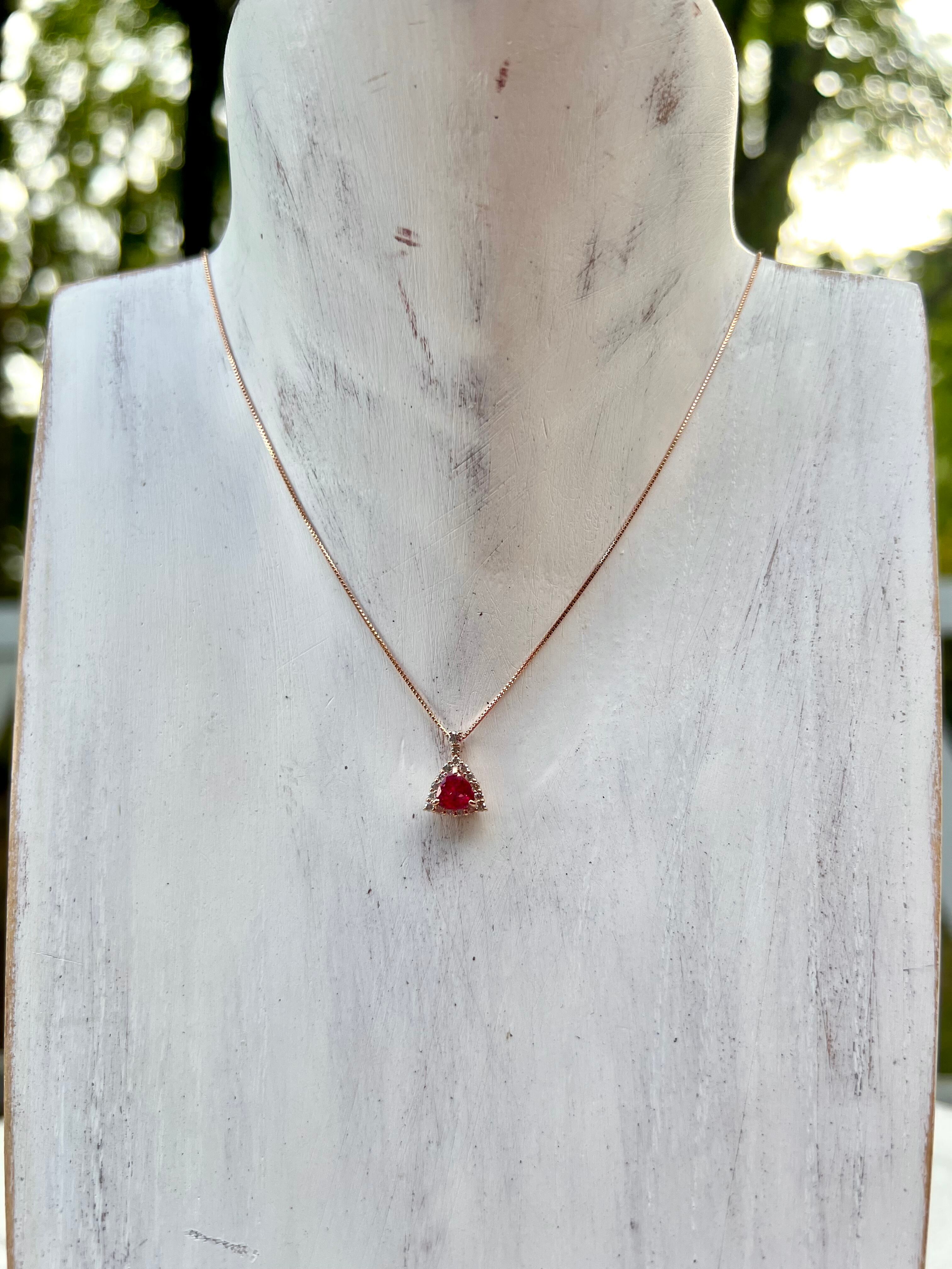 超高発色！AYANA SPINEL 鮮やかアヤナスピネルHOT PINK K18PGダイヤモ