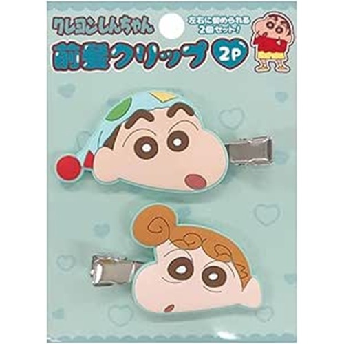 クレヨンしんちゃんK7420前髪クリップ2PCミントグリーン(5304807)