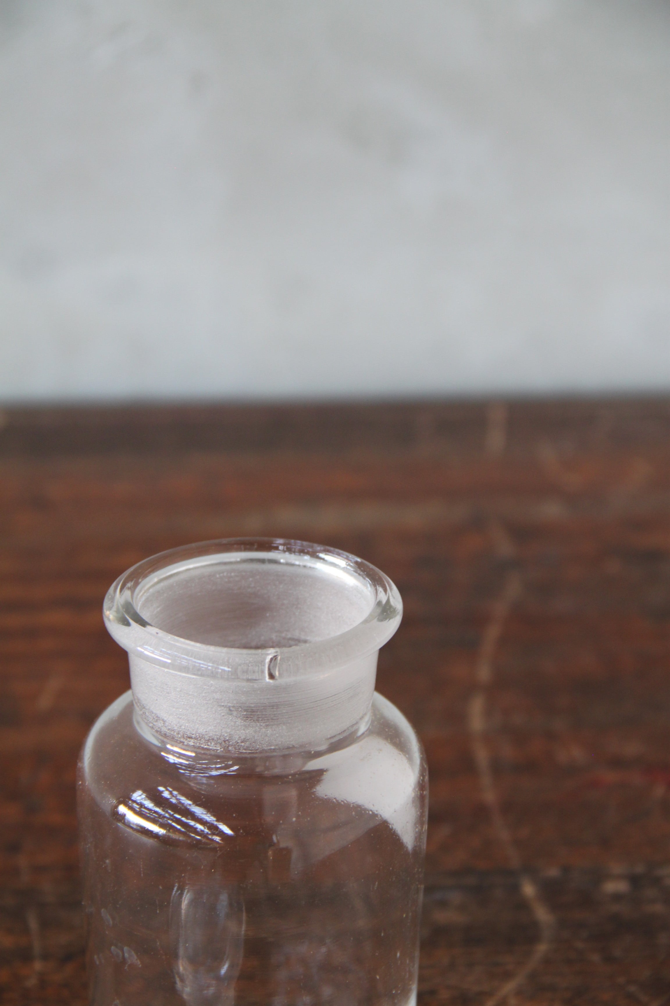 送料無料】蓋つきのガラス瓶 古家具/古道具/アンティーク/ガラス/瓶