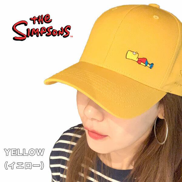 【THe SIMPSONS】シンプソンズ バート 刺繍 キャップ CAP / 帽子