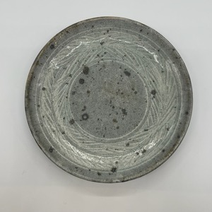 『八田 亨』白三島手八寸皿　2022101000435