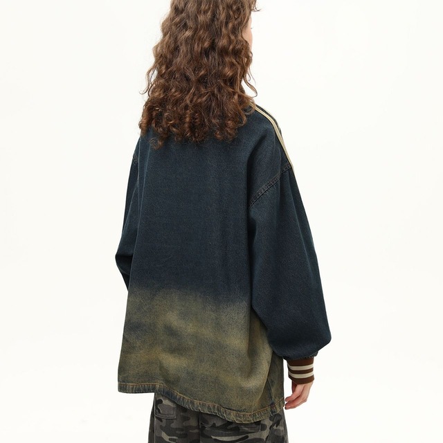 ブルックリンロゴラインヴィンテージトップス   R00798