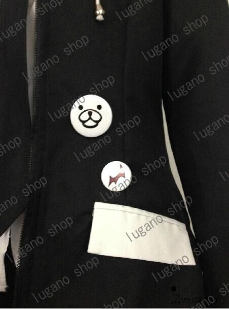 K4004 ダンガンロンパ2さよなら絶望学園 モノクマ 人間ver 風 コスプレ