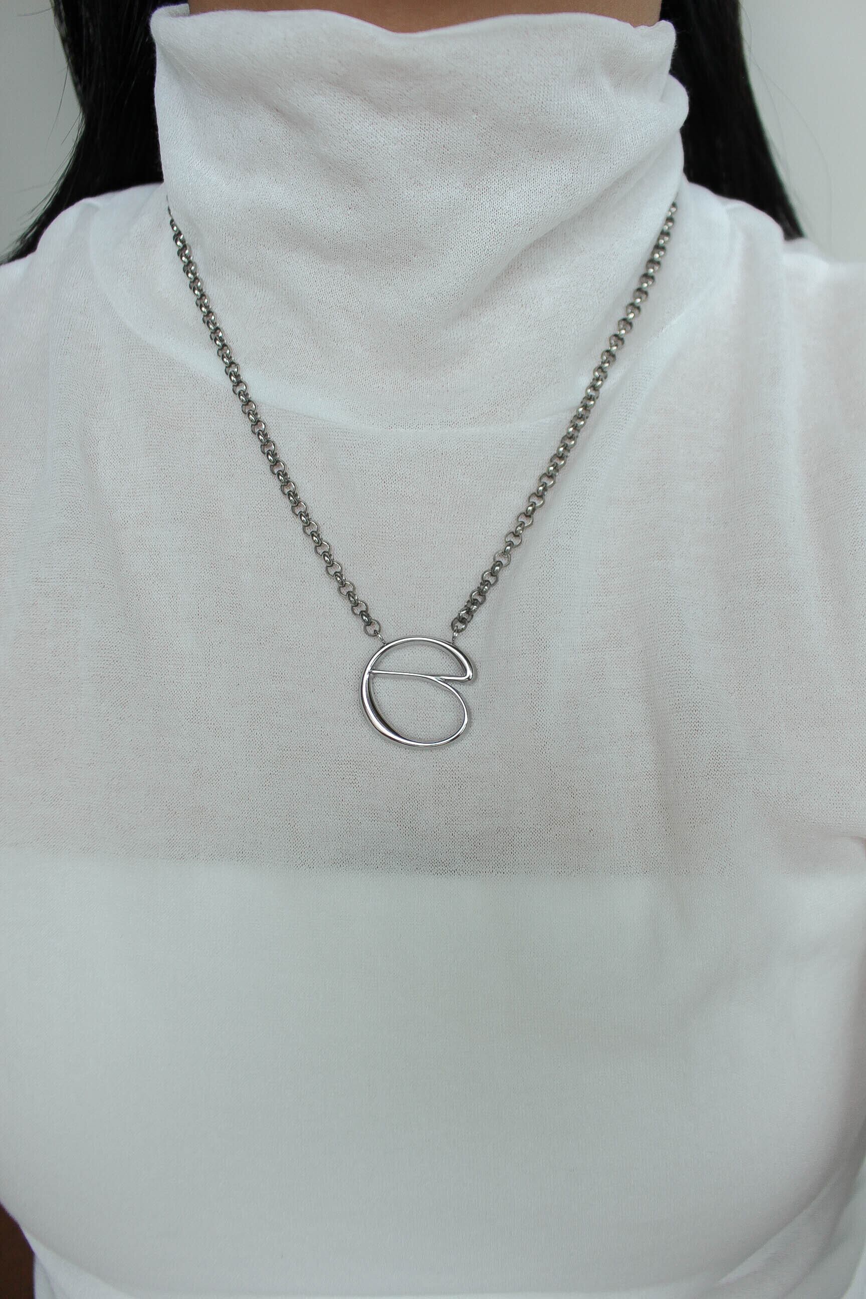 Signature Dual Necklace | ebine(エビネ)|金属アレルギー対応アクセサリー