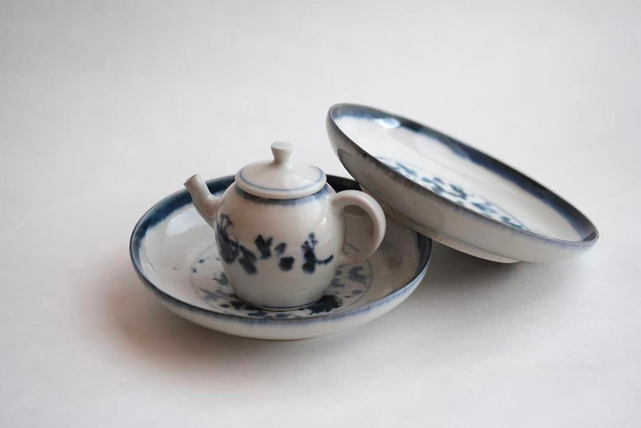 田村文宏 Fumihiro Tamura - 安南皿 Plate