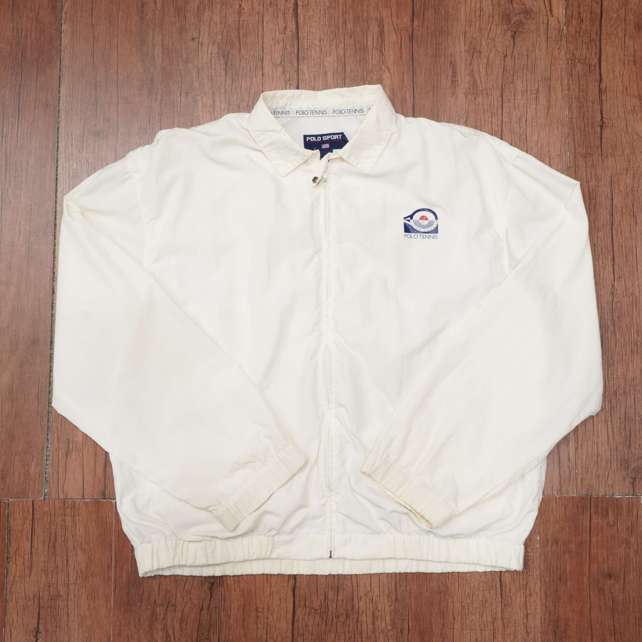 90s ralphlauren polo tennis L/スウィングトップ ラルフローレン ポロ