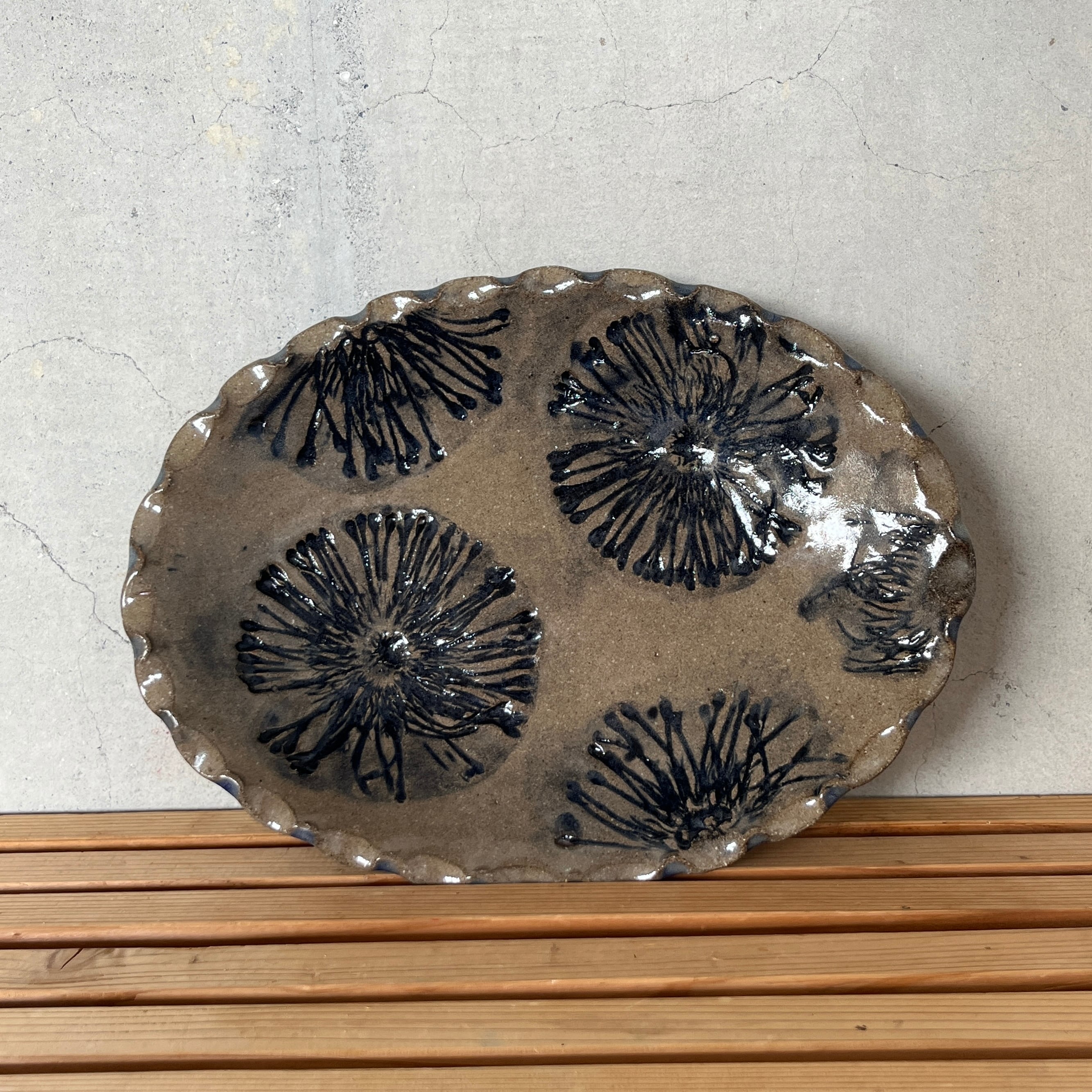 小代瑞穂窯 Bota 楕円 大