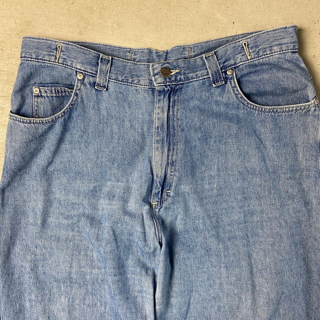 90年代 Lee RIVETED リー デニムパンツ ワークパンツ シンチバック 