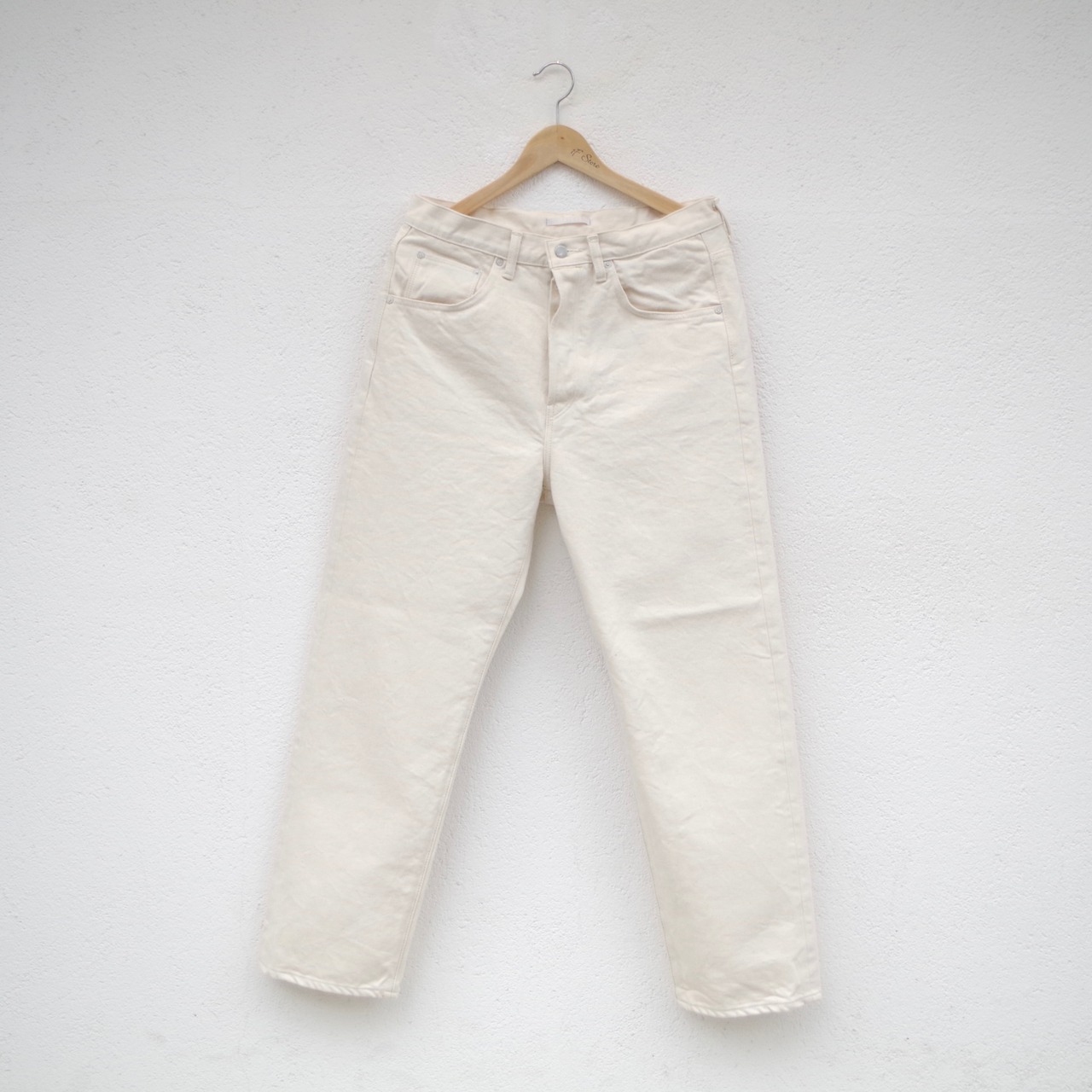 HATSKI Straight Katsragi Denim Ecru HTK-2004-K 再入荷