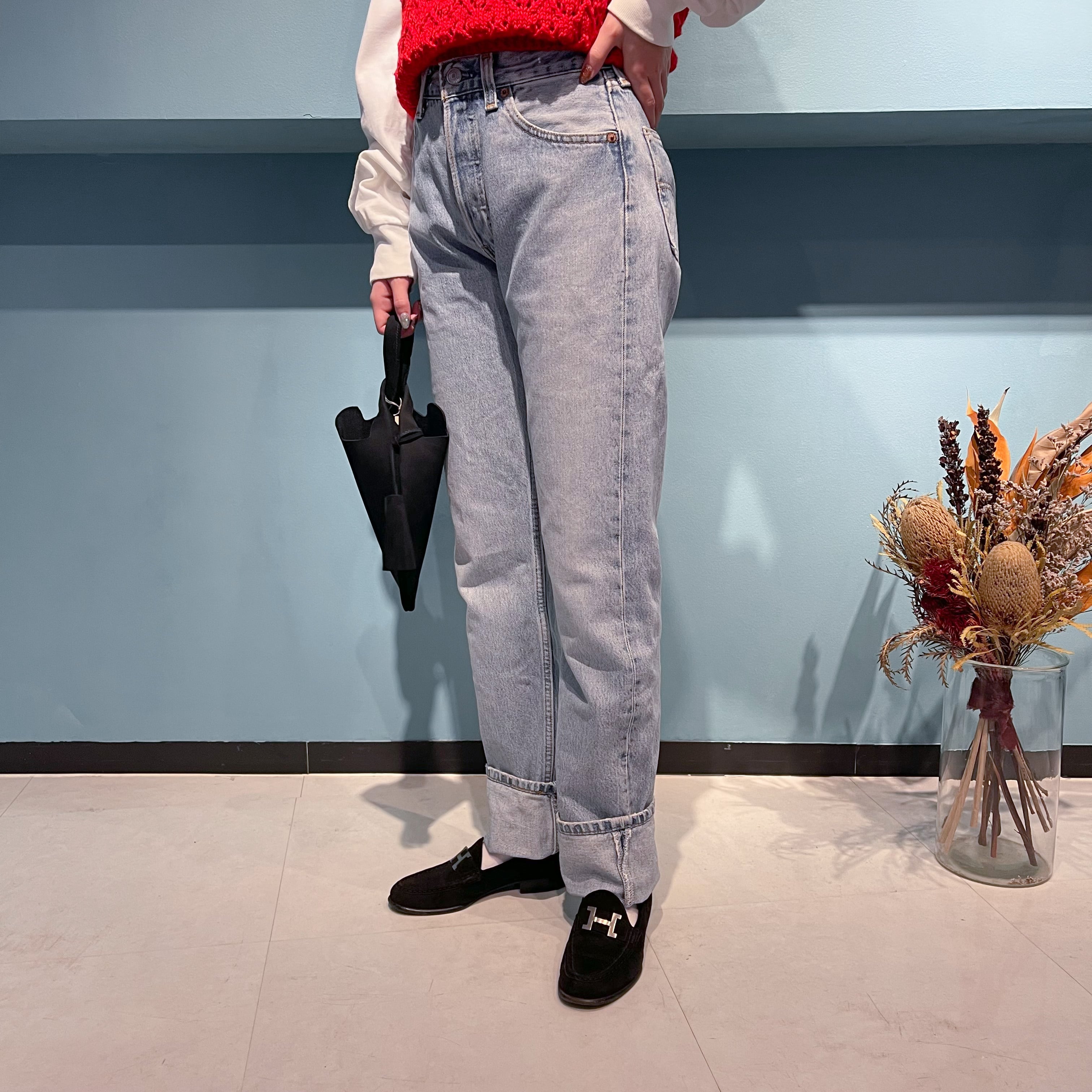 USA Levi's 501 STRAIGHT DENIM【W28】12 | Rendezboo Vintage