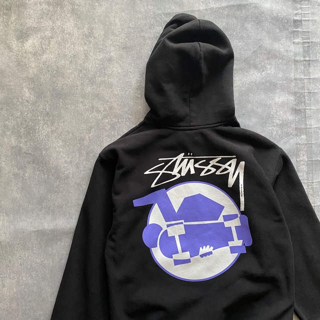 stussy ステューシー スケートマン バックプリント スウェット 