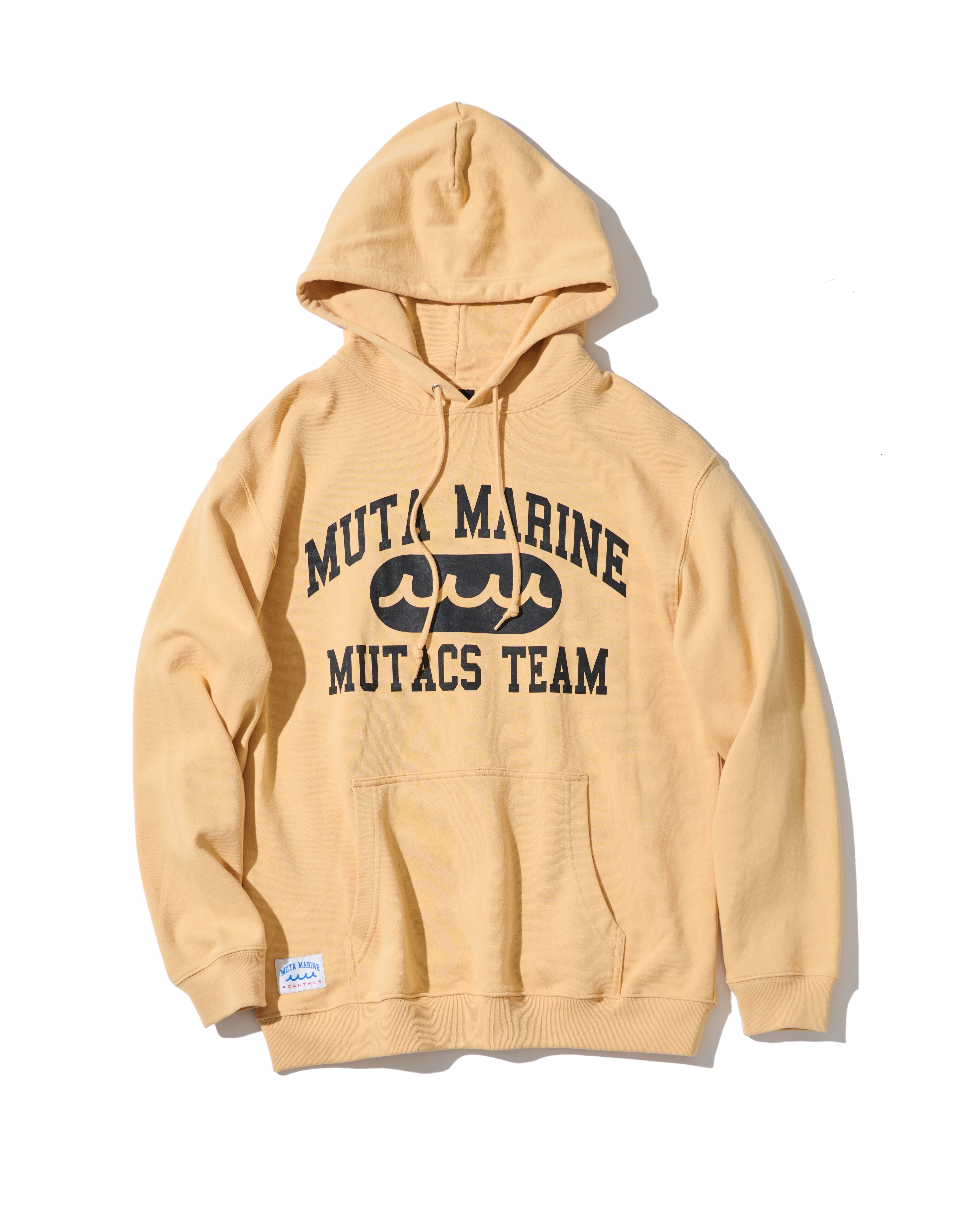 予約販売1月下旬～2月中旬入荷】muta MARINE × ACANTHUS カレッジロゴ