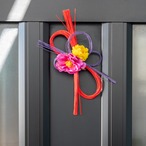 アートフラワーギフト!『お正月飾り』紅水引&ピオニー