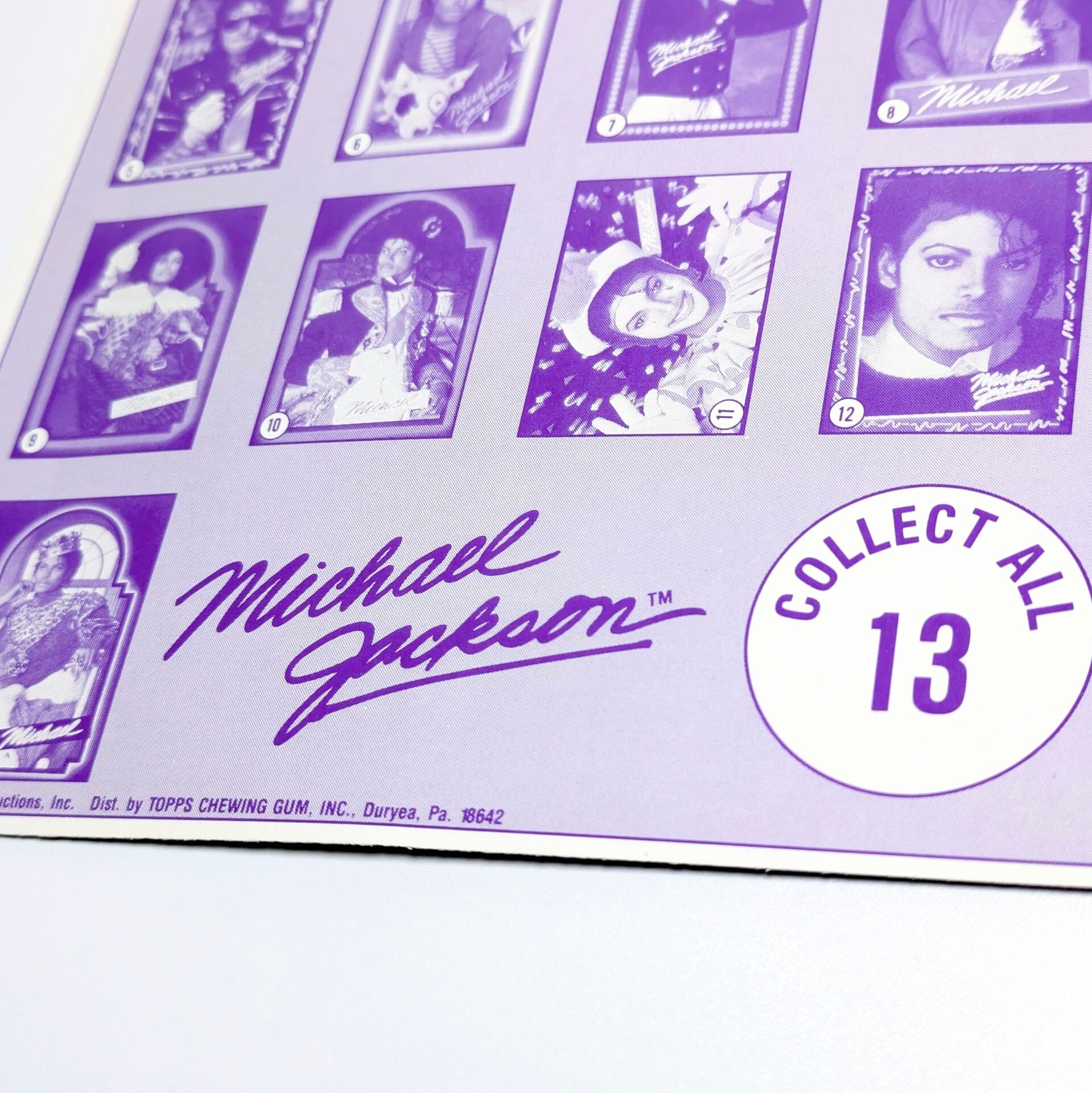 ☆送料無料！☆VINTAGE 1984【 Michael Jackson   ( マイケルジャクソン ) 】SUPER GIANT STICKER / VINTAGE ステッカー単品 （1個=1 GIANT STICKER入）〚アメリカン雑貨 アメトイ〛