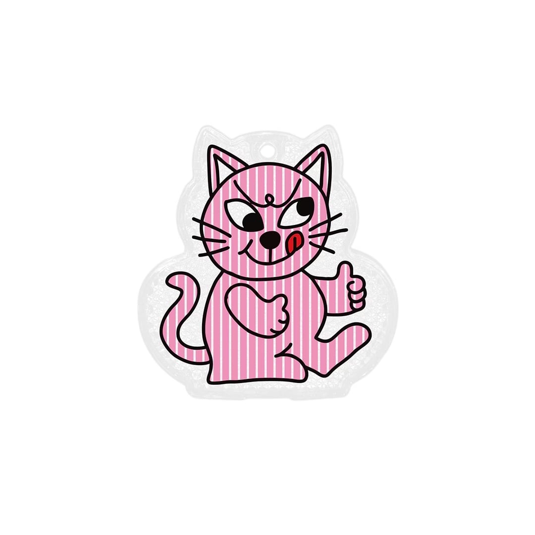 ピンクの猫 ソフビの詳細のご紹介 ノイズランド 【 Shitty Cat 】 エピソードⅠ