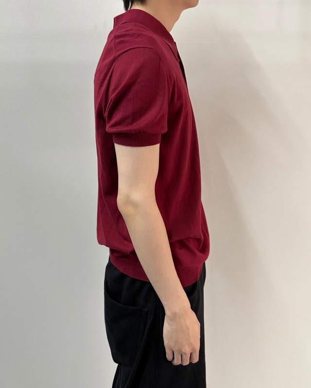 【2018's PRADA】summer knit basic polo