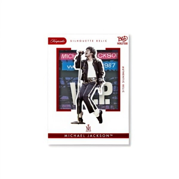 ⚡️SUPER LIMITED⚡️送料無料！【 Michael Jackson   ( マイケルジャクソン ) 】MICHAEL JACKSON Bad World Tour Keepsake Premiere Edition （1パック=4カード入）/ トレーディングカード / トレカ〚アメリカン雑貨 アメトイ〛