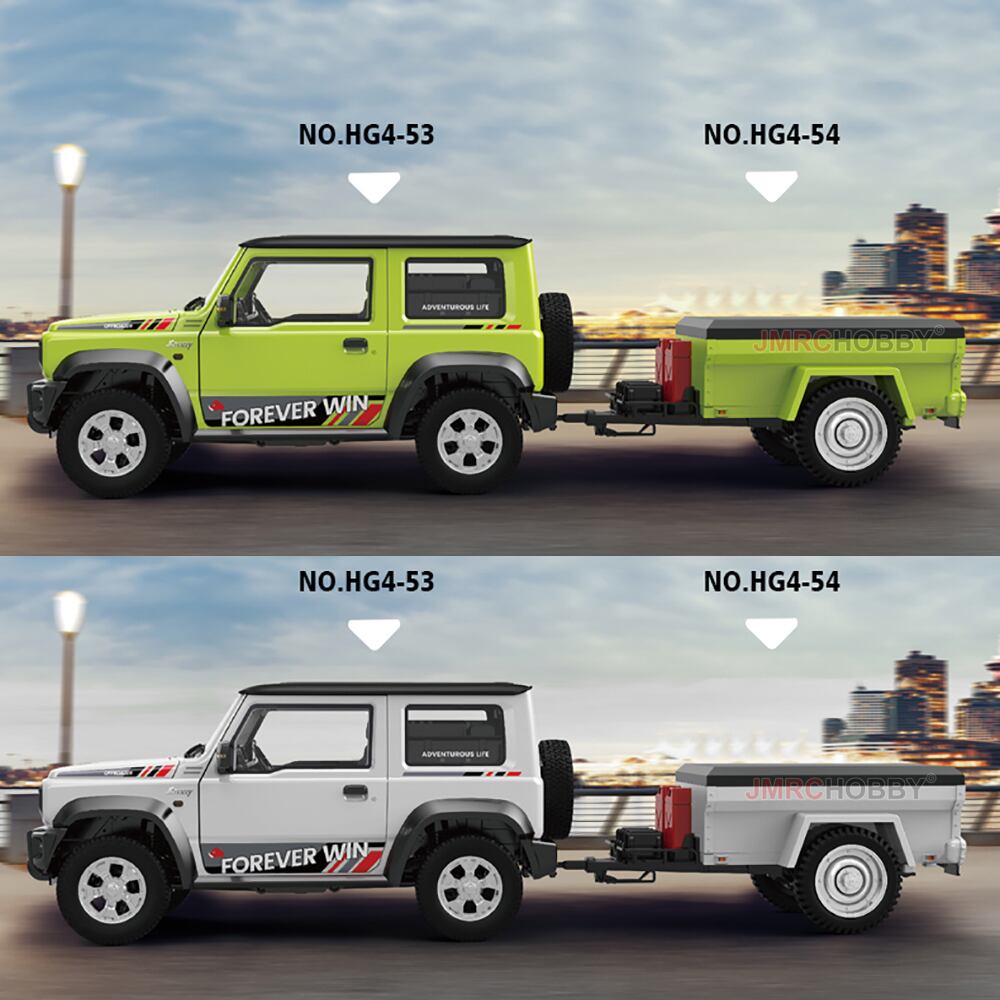 HG4-54 セミトレーラーキット HG4-53 ライセンススズキジムニー 1/16