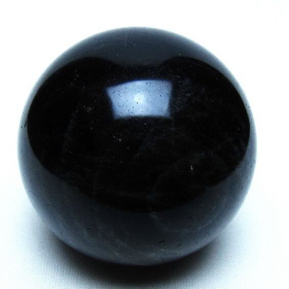 モリオン 黒水晶 丸玉 58mm 一点物 151-9530