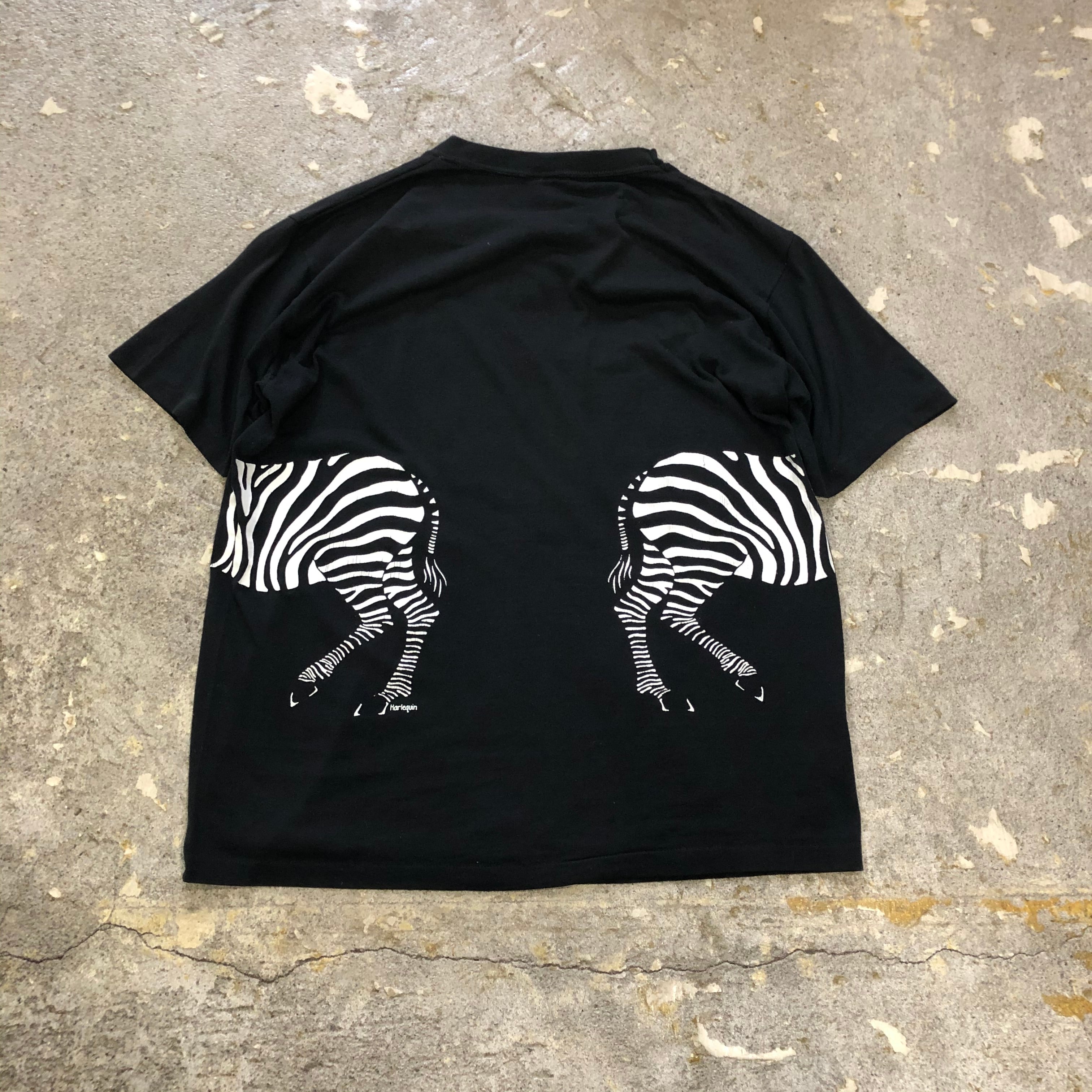 80s zebra T-shirt | What'z up